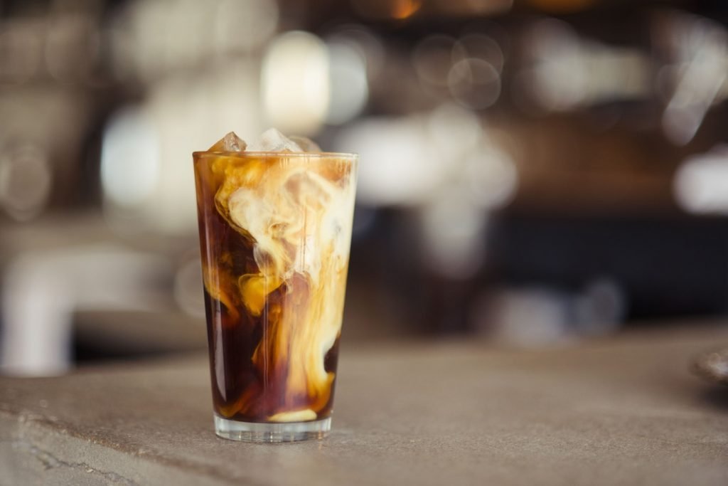 Charlotte Light Rail Iced Latte Coffee